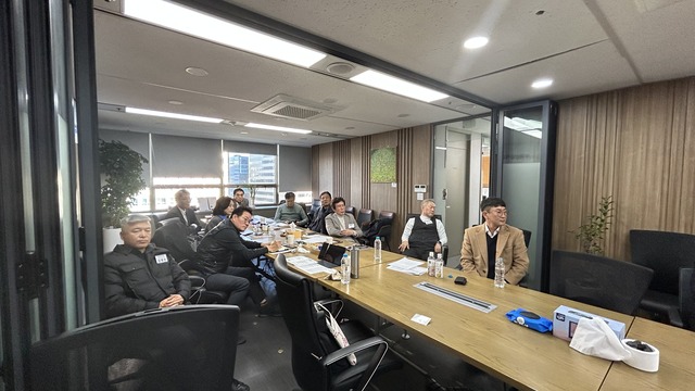 신규 회원사 상견례 사진