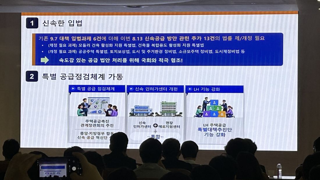 신속한 입법과 특별 공급점검체계 가동 슬라이드
